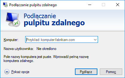 Jak podłączyć pulpit zdalny z e-Pulpit24?